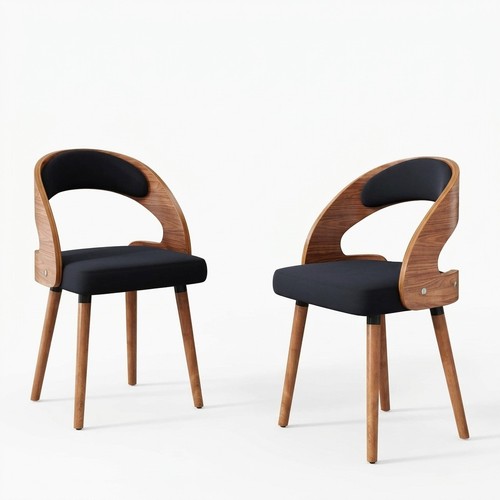 Set black wood - set,