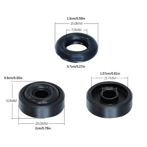 4pcs aluminum hifi audio - aluminum,