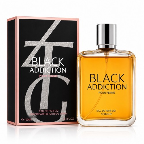 Black addiction pour femme eau - black,