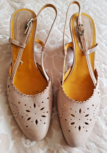 Beige hispanitas slingbacks - beige, ~