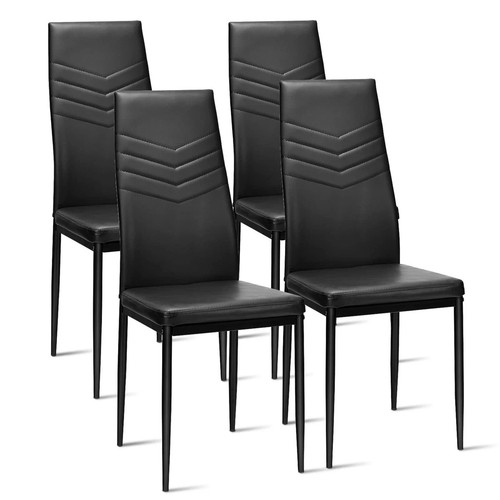 Set dining chairs black - of,