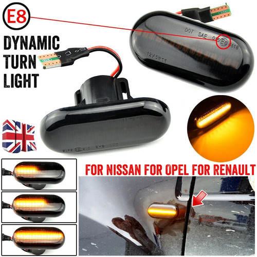 Black smoked lens side - black,