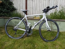 PlanetX ProCarbon, Dura Ace TT shifters, 105 2*11 derailleurs, Vision Wheels