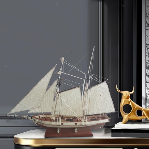 Scale wooden sailing boat - scale,