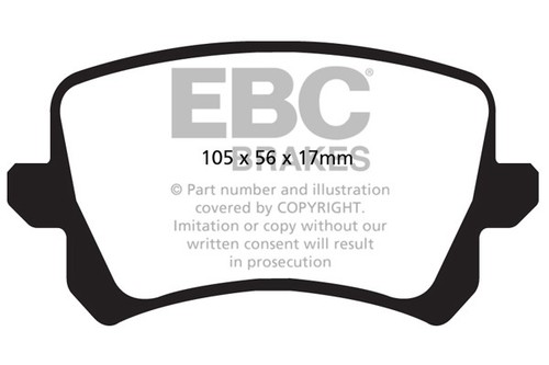 Ebc greenstuff rear - ebc, brake