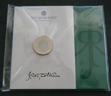 2023 JRR TOLKIEN £2 TWO POUND COIN BRILLIANT UNCIRCULATED PACK - IN STOCK