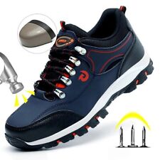 Mens Women Safety Trainers Work Lightweight Steel Toe Cap Boots Shoes Sneakers