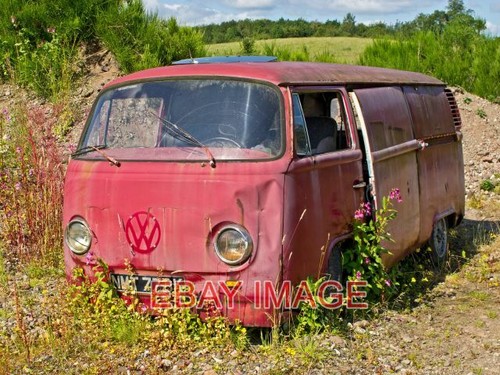 Photo disused campervan an - photo,