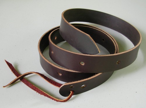 Foot dark oil brown latigo - oil,