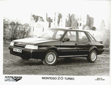 MG Montego Turbo 1988-1989 Original UK Market Press Photograph Front 3/4 View