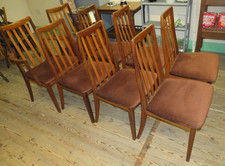 Set Of 8 Vintage Mid-Century G