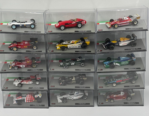 Panini car collection - f1, 1:43