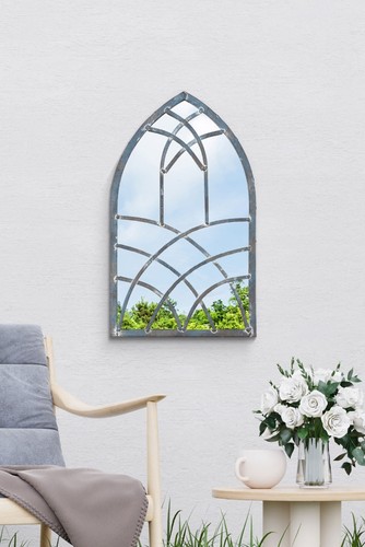 Large rustic metal arched - large,