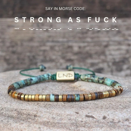 Morse code strong ck - code, "strong