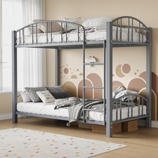 Metal Bunk Bed Twin Over Twin