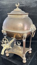 Antique russian copper samovar - russian,