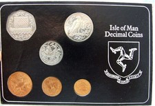 RARE 1980 Isle Of Man MINT set