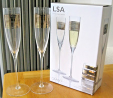 2x LSA Garbo Gold Hooped