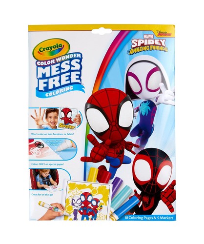 Crayola spiderman color wonder - crayola,
