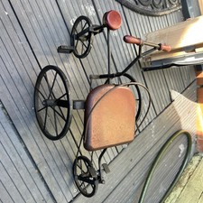 Vintage Laurel & Hardy Tandem