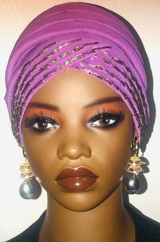 African women elegant turban - african,