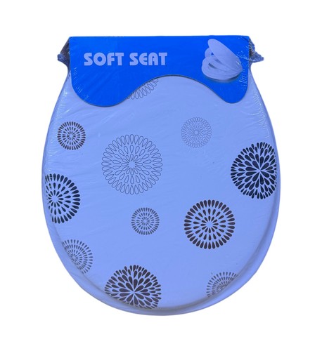 Soft padded plastic toilet - plastic,