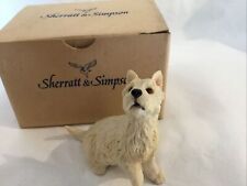 Sherratt And Simpson West Highland Terrier Westie Paw Up Puppy Dog VGC Boxed