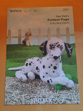 Original Sirdar 2041 Alan Dart's Perfect Pups Dalmation Toy Knitting Pattern