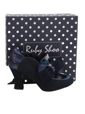 Ruby Shoo Women's Heels UK 4 Blue 100% Other Platform