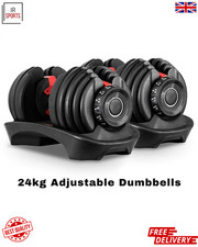 Adjustable Dumbbell 24kg Set