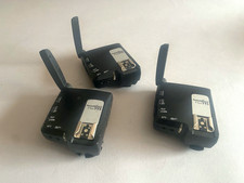 Set 3 Pocket Wizard Flex TT5 radio triggers for Nikon or other off camera Flash 
