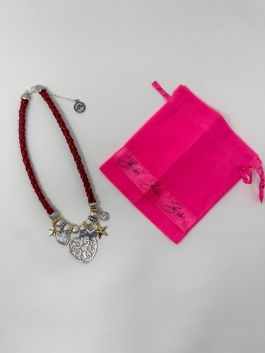 Bibi bijoux red braid silver - bibi,