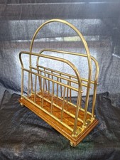 Antique English Oak And Brass