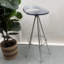 Vintage Perspex And Chrome 1970s 1980s Bar Island Stool