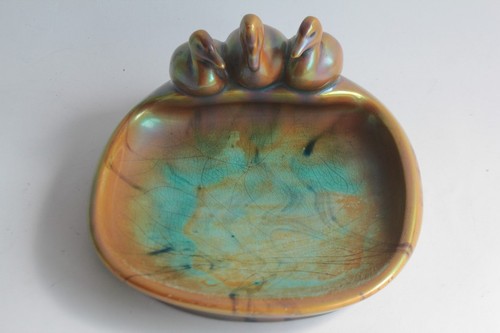 Zsolnay pecs porcelain - zsolnay, duck