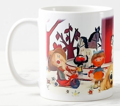 Magic roundabout new mug 11oz - mug,