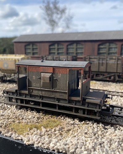 Hornby 20t brake van - oo,