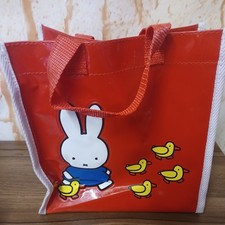 Vintage Miffy Red PVC Bag In Very Good Condition