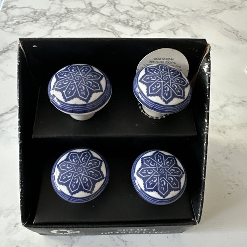 Set blue white - 4, &