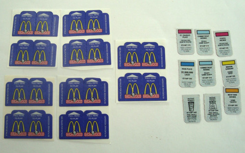 1995 mcdonald monopoly - 1995,