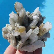 Large Hedgehog Of Danburite Crystals Mexico