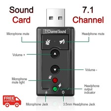 USB Audio Adapter External