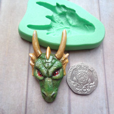 Mini craft mould - dragon, face