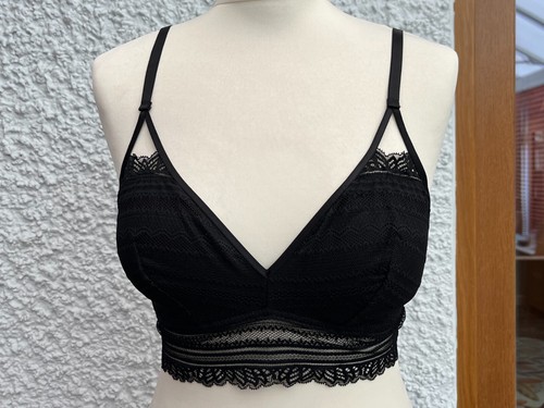 Oysho black longline - ex-oysho,