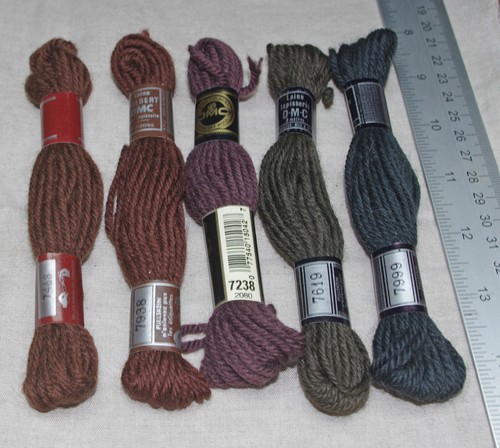 Dmc tapestry wool - dmc, brown