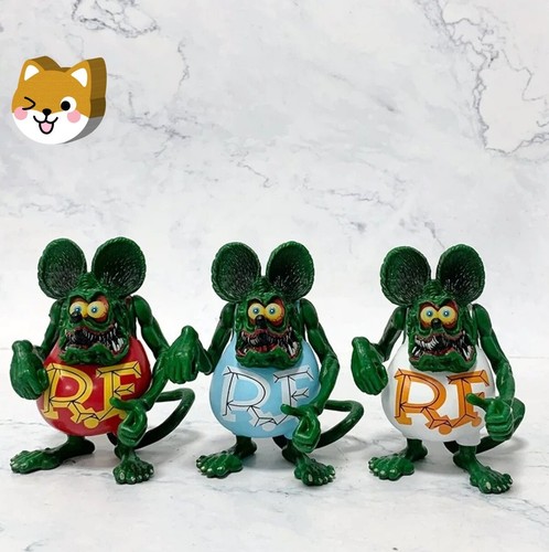 Rat fink action figure - 4.3'',