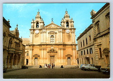 Vintage Postcard Mdina Malta