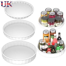 3X Fridge Lazy Susan Turntable