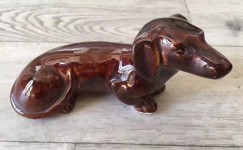 Vintage sausage dog dachshund - dog,