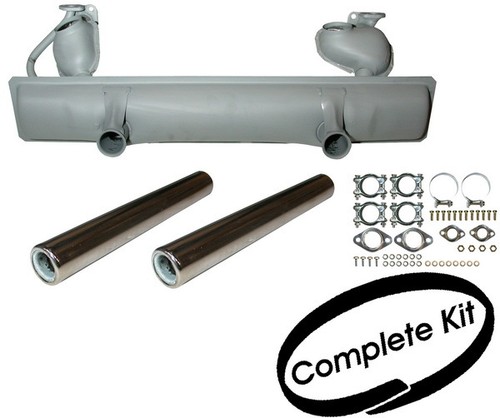 Complete exhaust silencer - complete,